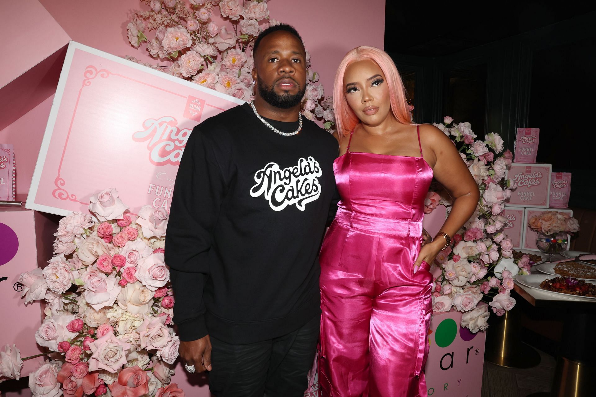 Angela Simmons & Pinky Cole Launch Angela's Cakes - Source: Getty